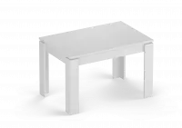 Стол раздвижной Элигард ARRIS 1 белый структурный
