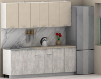 Кухня ЭлиГард LION 2,2 (Персидский жемчуг/Ледяное дерево/Малага)