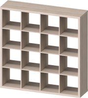 Стеллаж Mebelain ФОРА 16 Дуб беленый