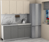 Кухня ЭлиГард LION 1,6 (2) (Персидский жемчуг/Дымчатый алмаз/Королевский опал)