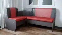 Кухонный угловой диван АркаСтан Магнат с угловой полкой 120 * 170