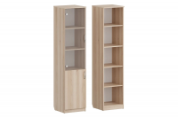 Шкаф с витриной Речицадрев Модуль Р 286.11-01 (Яблоня моди)