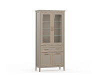 Шкаф BRW Classic REG2W2D1S (Глиняный серый)