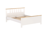 Кровать Новус Индустри Сага 2.08.04.070.14 (Белый/Ясень)