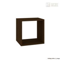 Стеллаж КортексМебель ДЕЛЬТА-1 36х36 (Венге тёмный)