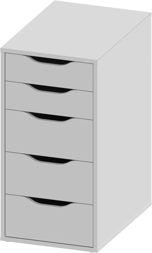 Комод Mebelain ИНГАР 5 Белый