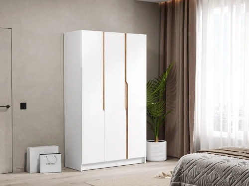 Шкаф Элигард AURA 3D (Белый)