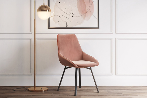 Стул B813-m ROSA VL 34 BK