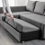 Угловой диван-кровать TOIVO SKIFTEBO dark grey Угловой диван-кровать TOIVO SKIFTEBO dark grey