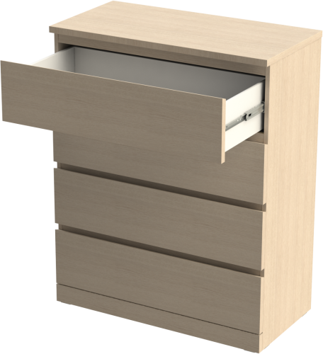 Комод Mebelain ВАРМА 4 Беленый дуб