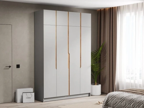 Шкаф Элигард AURA 4Dа (Дымчатый алмаз)