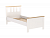 Кровать Новус Индустри Сага 2.08.04.050.14 (Белый/Ясень)