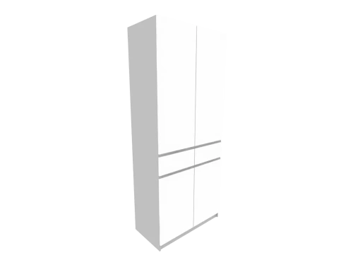 Шкаф Элигард 2 LOCARNO Белый/Белый