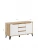 Тумба ЭлиГард Eyva RTV 2D3S (Дуб вотан/Белый)