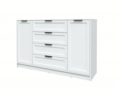 Тумба Интерлиния Концепт КТ-Т160 Тренд (Белый /Белый)