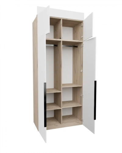 Шкаф РЭЙГРУПП К2В2 (Дуб элисон/Белый премиум)