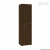 Шкаф в прихожую КортексМебель ЛАРА ШП2-45 (Венге тёмный)