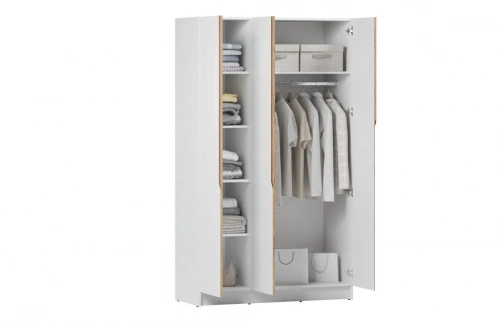 Шкаф Элигард AURA 3D (Белый)