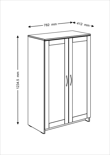 Тумба Новус Индустри Сириус 2.02.03.310.3 (Сонома)