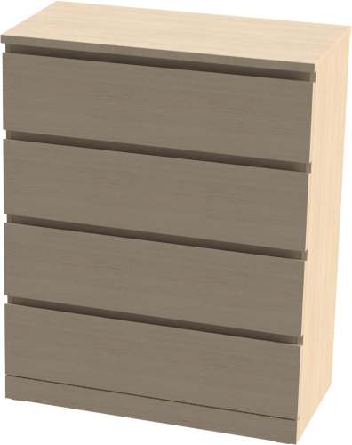 Комод Mebelain ВАРМА 4 Беленый дуб