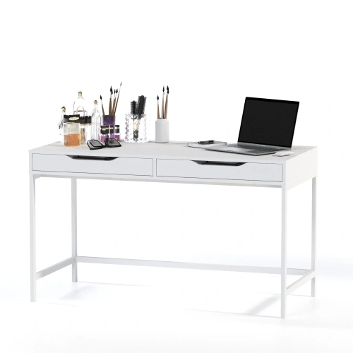 Стол письменный Mebelain ИНГАР Д 132 (Белый)