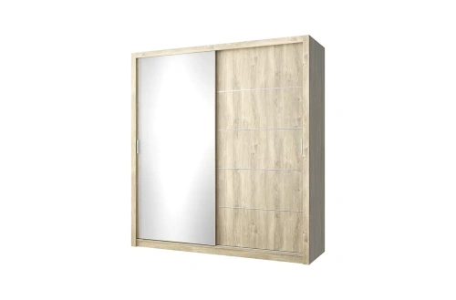 Шкаф-купе anrex LYON 203 дуб мадура
