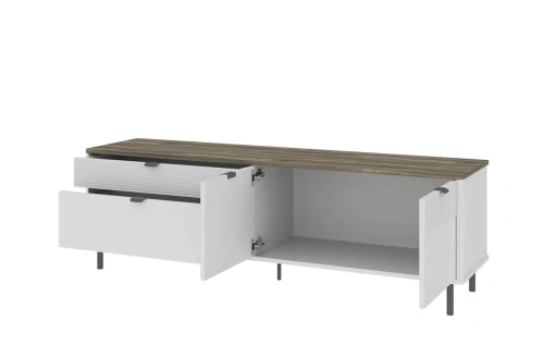 Тумба anrex SIMPLE RTV 2D2S (Белый/Монте/Джелато)