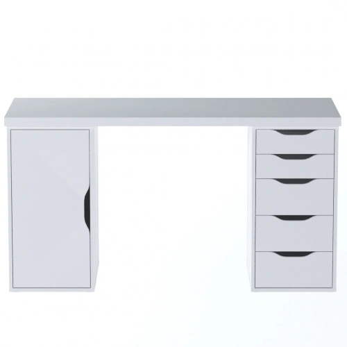 Стол письменный Mebelain ИНГАР 2/5/ДВ Белый