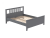 Кровать Новус Индустри Сага 2.08.04.070.4 (Серый)