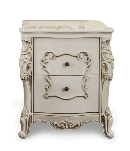 Тумба прикроватная ЭРА Джоконда Крем глянец