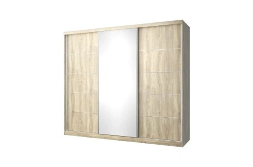 Шкаф-купе anrex LYON 250 дуб мадура