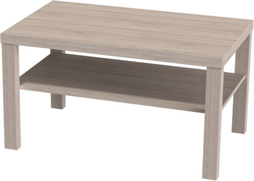 Стол журнальный Mebelain ЭНКЕЛЬ 82 Беленый дуб