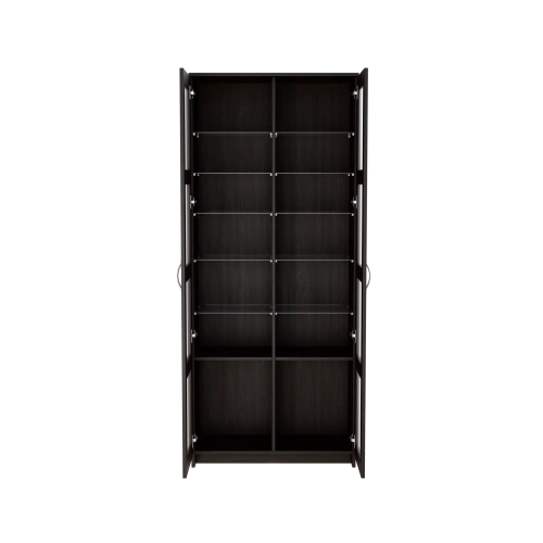 Шкаф с витриной Новус Индустри Сириус 2.02.16.560.5 (Дуб венге)