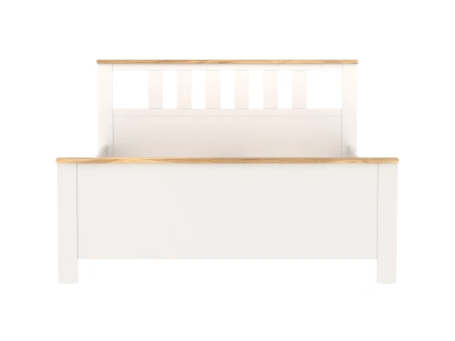 Кровать Новус Индустри Сага 2.08.04.070.14 (Белый/Ясень)