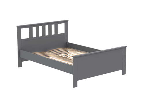 Кровать Новус Индустри Сага 2.08.04.060.4 (Серый)