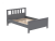 Кровать Новус Индустри Сага 2.08.04.060.4 (Серый)