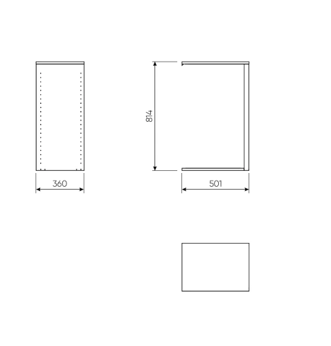 Секция Новус Индустри Макс разделительная 2.06.15.280.4 (Серый)