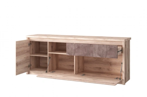 Тумба anrex JAZZ RTV 2D1SN (Каштан найроби/Оникс)