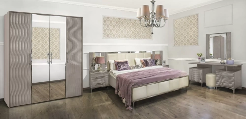 Шкаф ЭРА Gravita 4-дверный Серый камень глянец