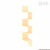 Полка настенная для книг КортексМебель КМ 28 (Венге светлый)