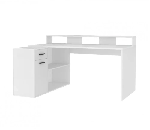 Стол компьютерный Интерлиния Skill-2 (Белый)
