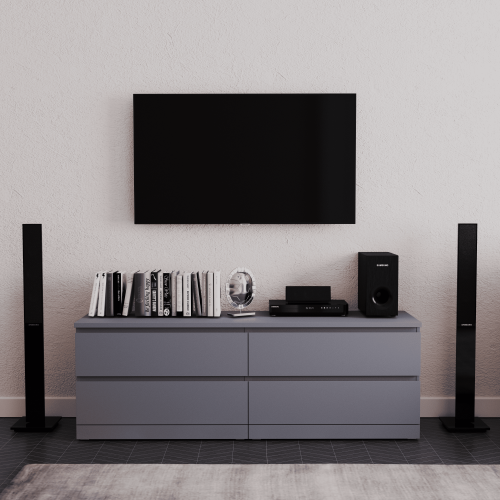 Комод Mebelain ВАРМА 4Д Серый