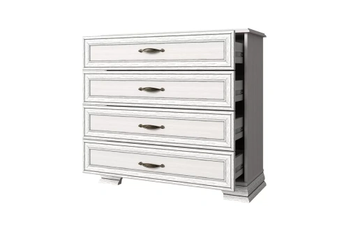 Комод anrex TIFFANY 4S (вудлайн кремовый)