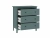 Комод Новус Индустри САГА 2.08.02.020.6 (Темно-бирюзовый)