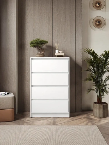 Комод ЭлиГард Brighton 4S (Белый)