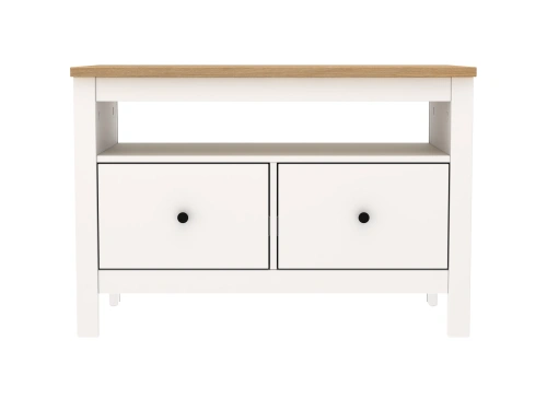 Тумба Новус Индустри Сага 2.08.03.080.14 (Белый/Ясень)