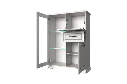 Тумба anrex TIFFANY 1V2D1S (вудлайн кремовый)