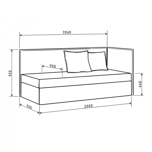 Тахта САТУ Mink 3 (Бежевый)
