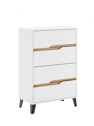 Комод ЭлиГард Eyva 4S (Белый)