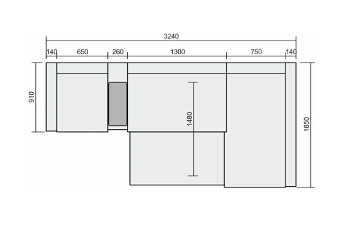 Диван Петрамебель Верона Комфорт
